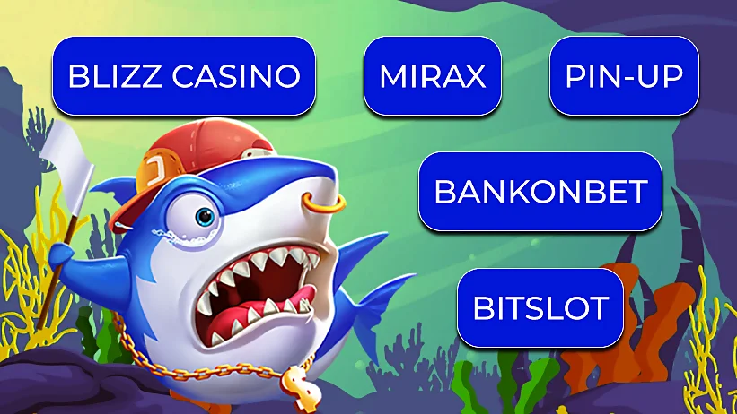 Fishing games in different casinos